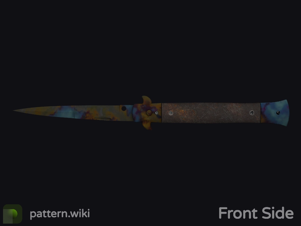 Stiletto Knife Case Hardened seed 176