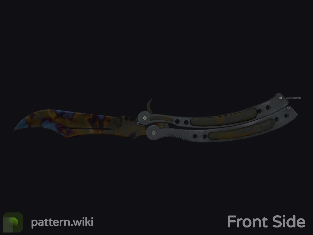 Butterfly Knife Case Hardened seed 962