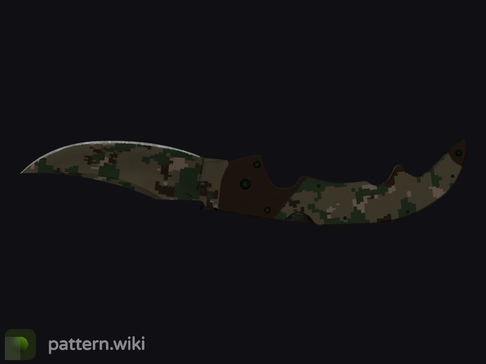 Falchion Knife Forest DDPAT seed 324