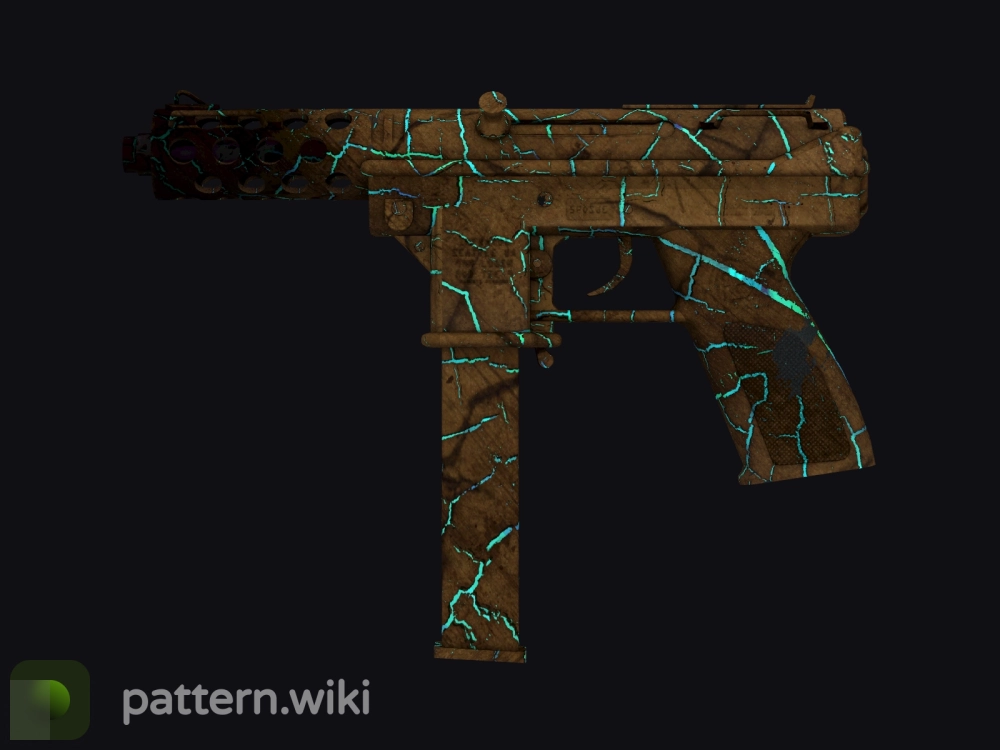 Tec-9 Cracked Opal seed 973