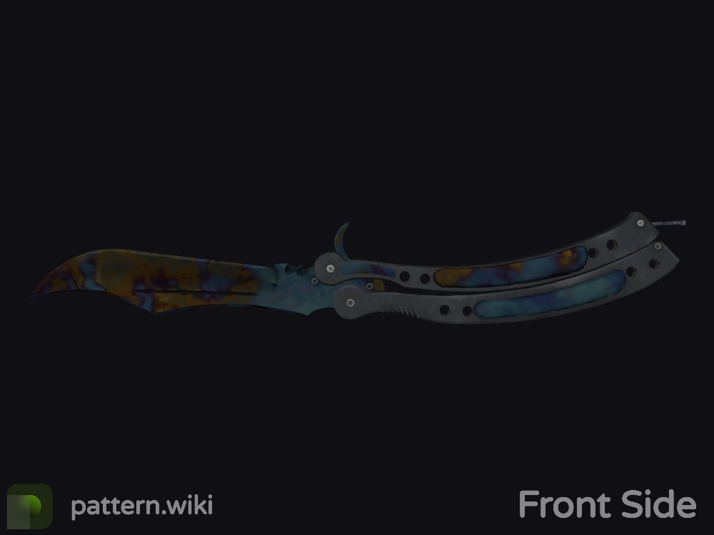 Butterfly Knife Case Hardened seed 587