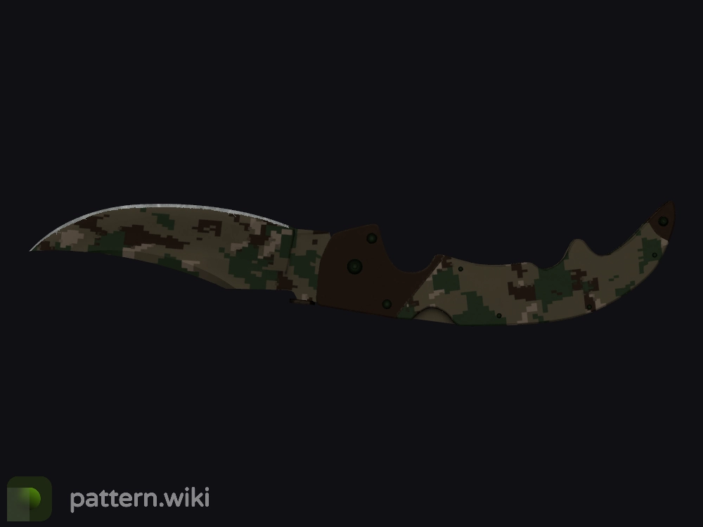 Falchion Knife Forest DDPAT seed 309