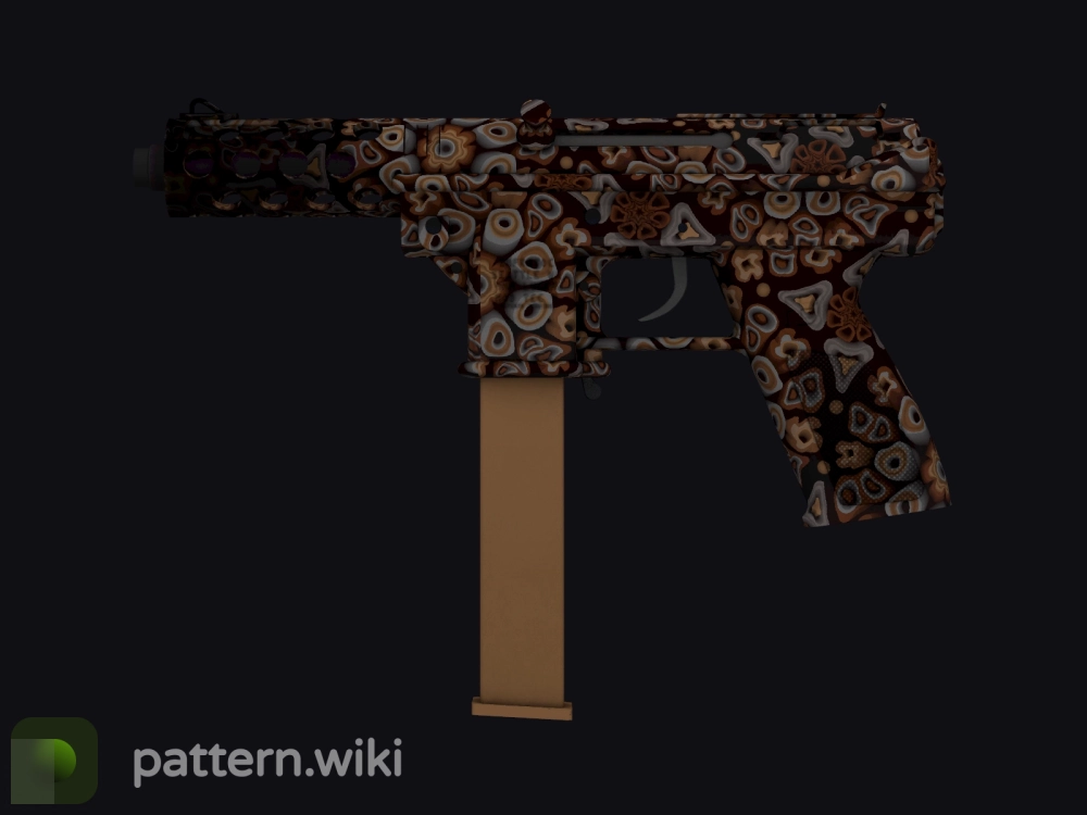 Tec-9 Orange Murano seed 873