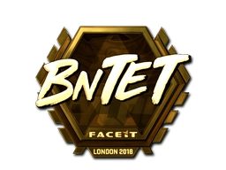 Sticker BnTeT (Gold) | London 2018 preview