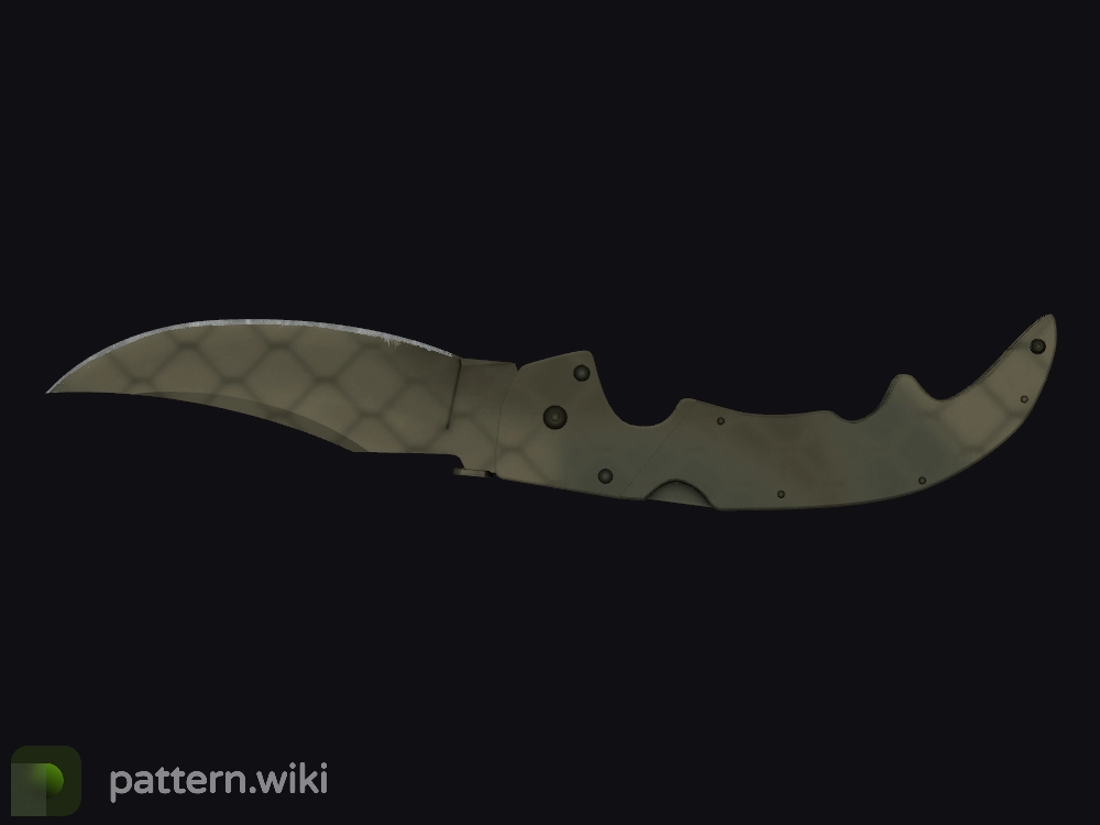 Falchion Knife Safari Mesh seed 423