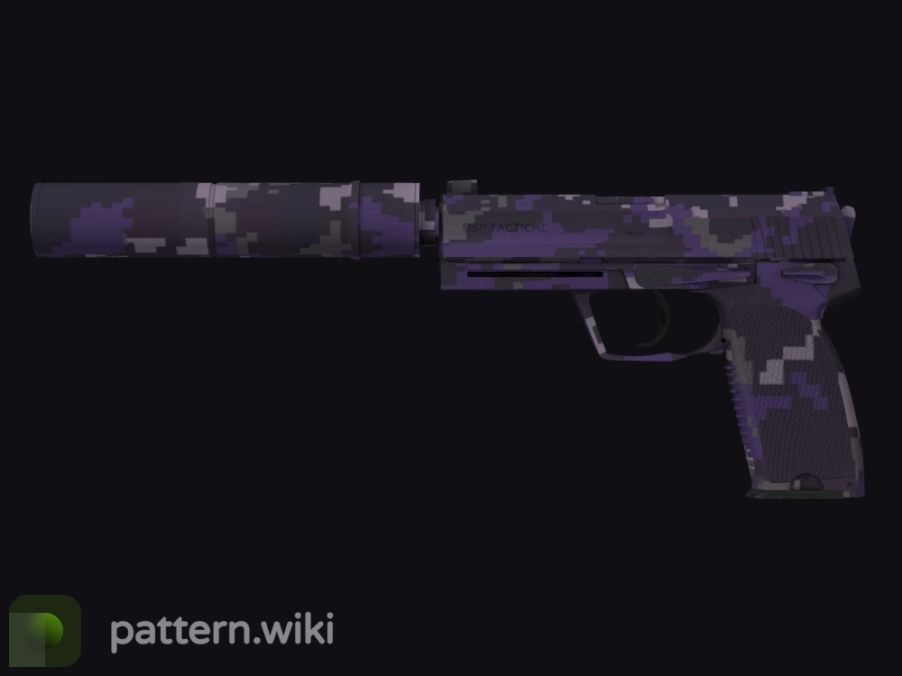 USP-S Purple DDPAT seed 19