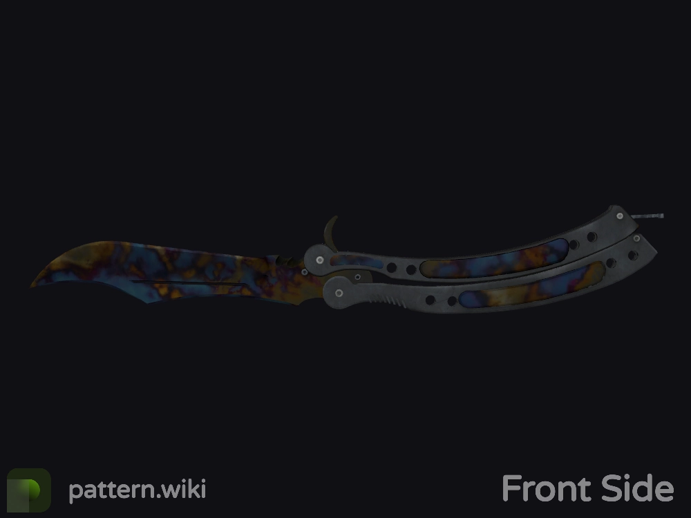 Butterfly Knife Case Hardened seed 875