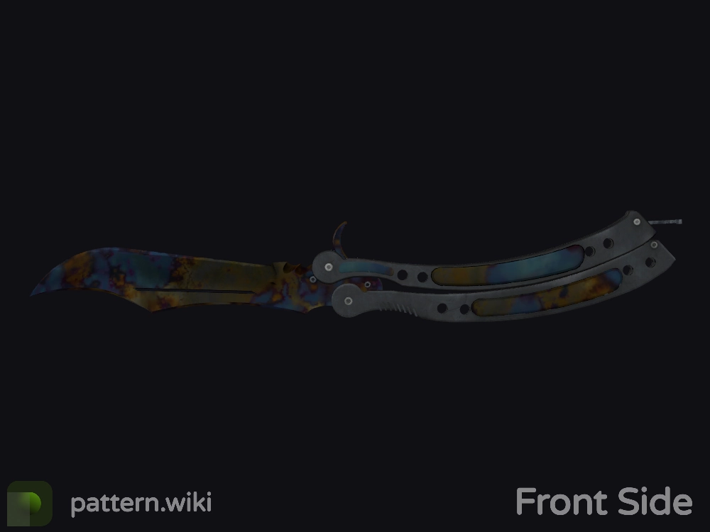 Butterfly Knife Case Hardened seed 417