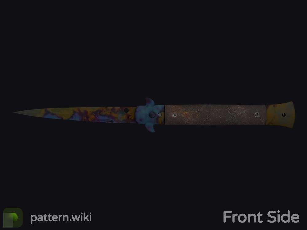 Stiletto Knife Case Hardened seed 777