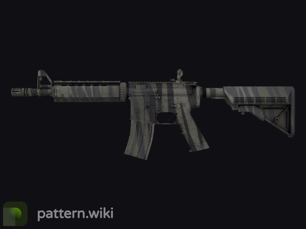 M4A4 Faded Zebra seed 949