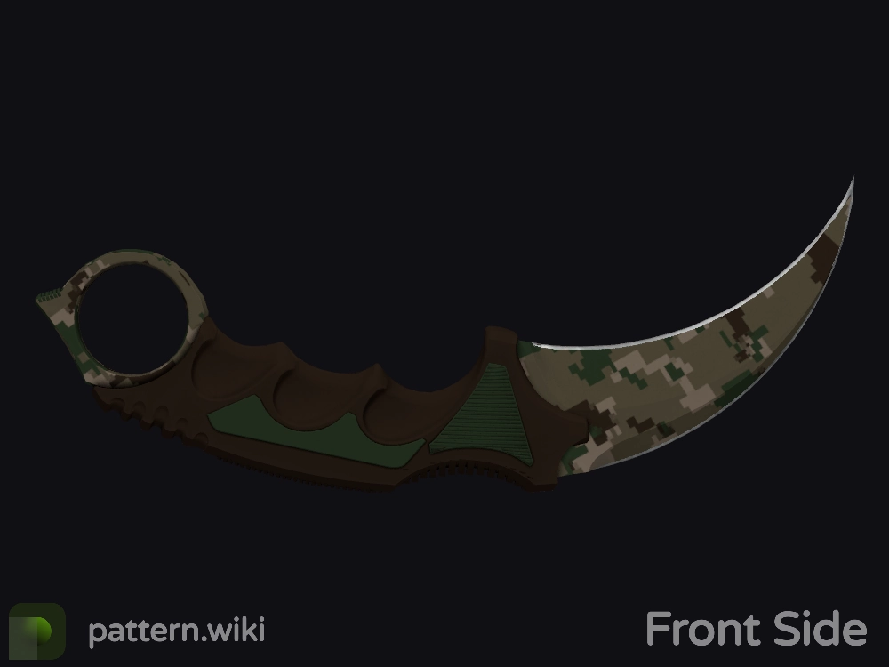 Karambit Forest DDPAT seed 511