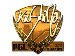 Sticker kioShiMa (Gold) | Krakow 2017 preview