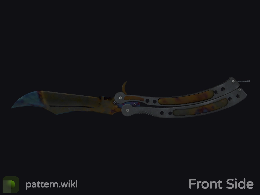 Butterfly Knife Case Hardened seed 695