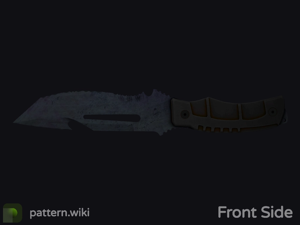 Survival Knife Blue Steel seed 829