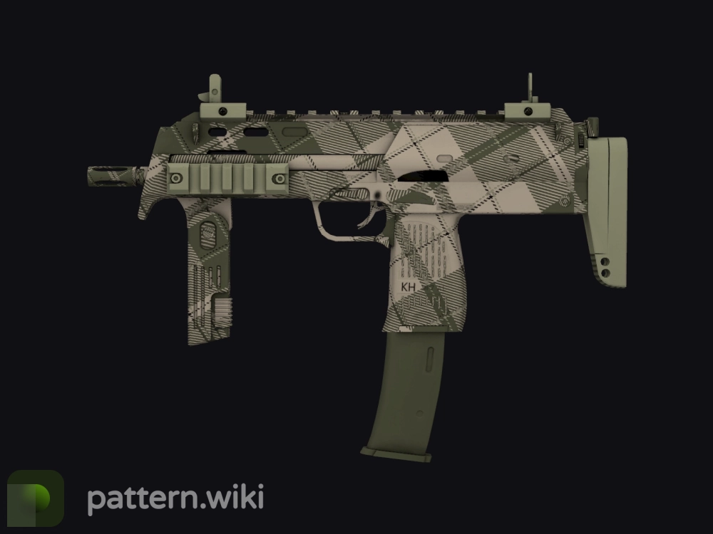 MP7 Olive Plaid seed 63