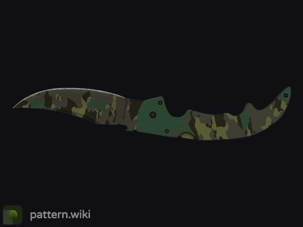 Falchion Knife Boreal Forest seed 745