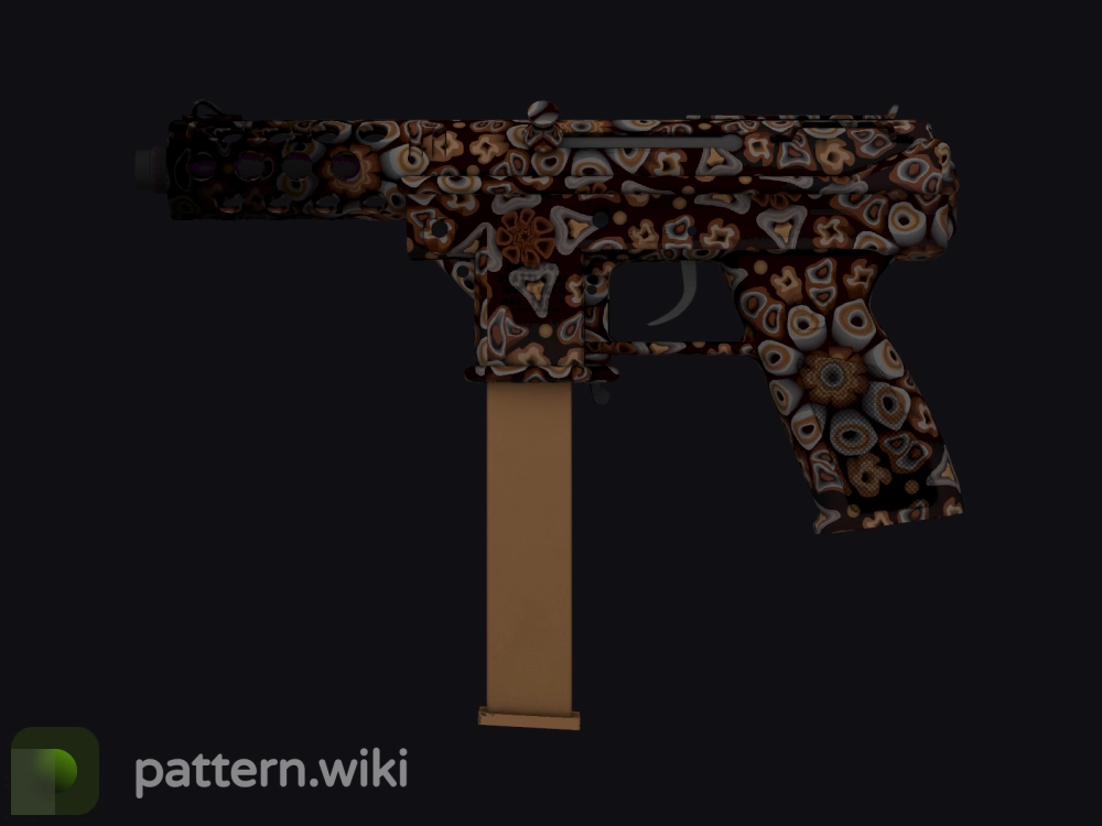 Tec-9 Orange Murano seed 663