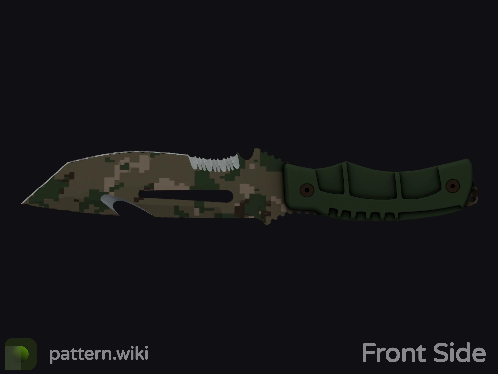 Survival Knife Forest DDPAT seed 514