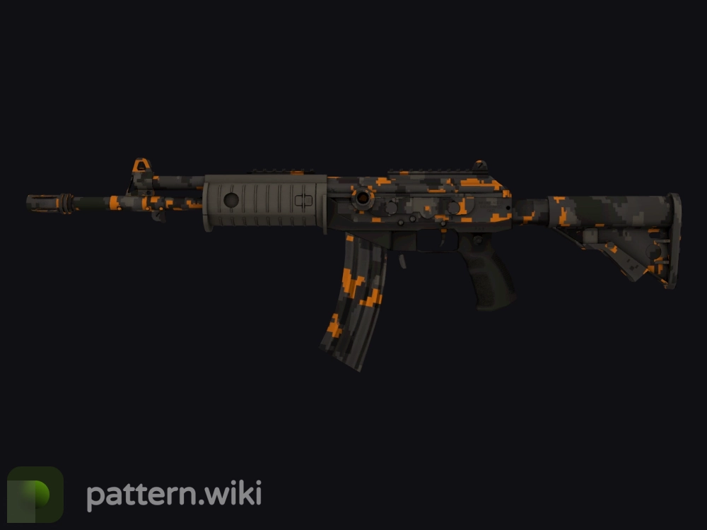 Galil AR Orange DDPAT seed 457