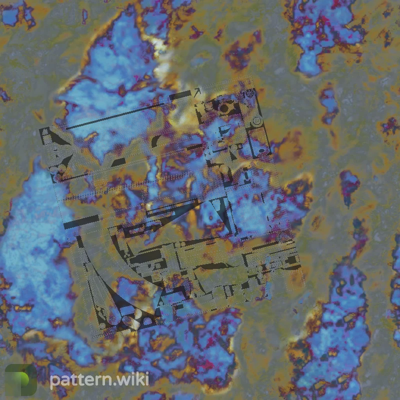 AK-47 Case Hardened seed 685 pattern template