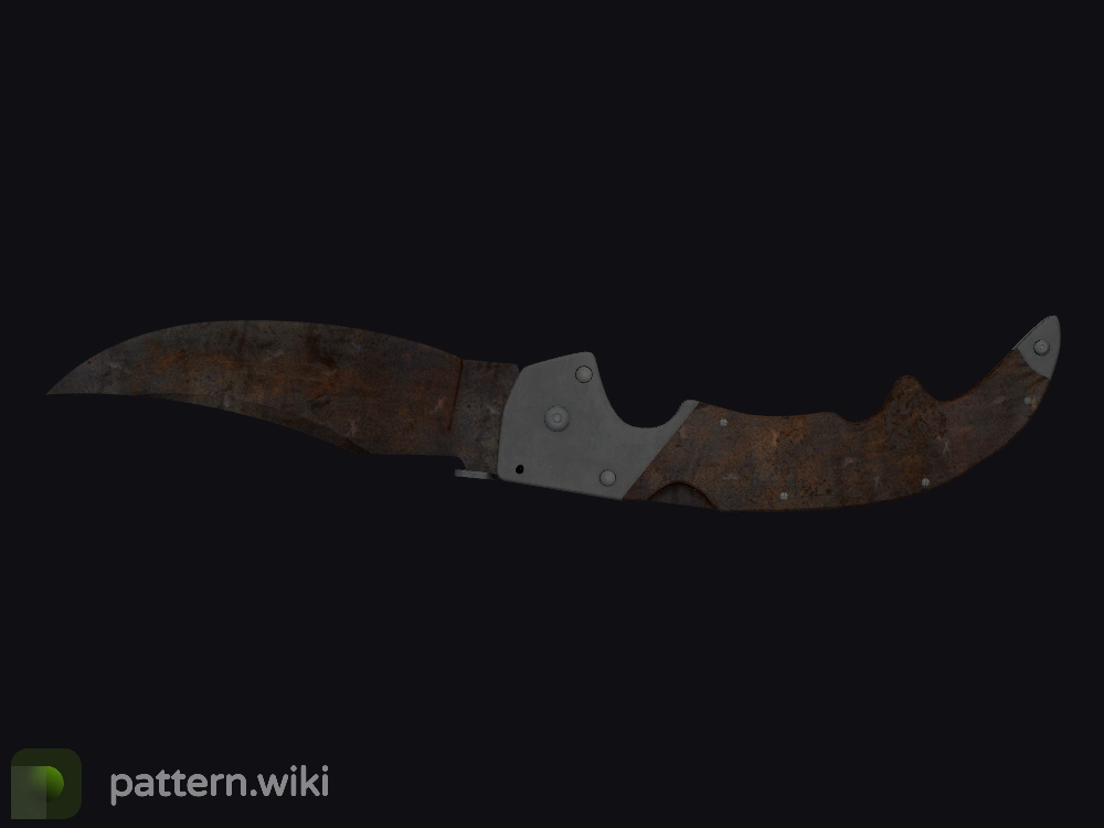 Falchion Knife Rust Coat seed 62