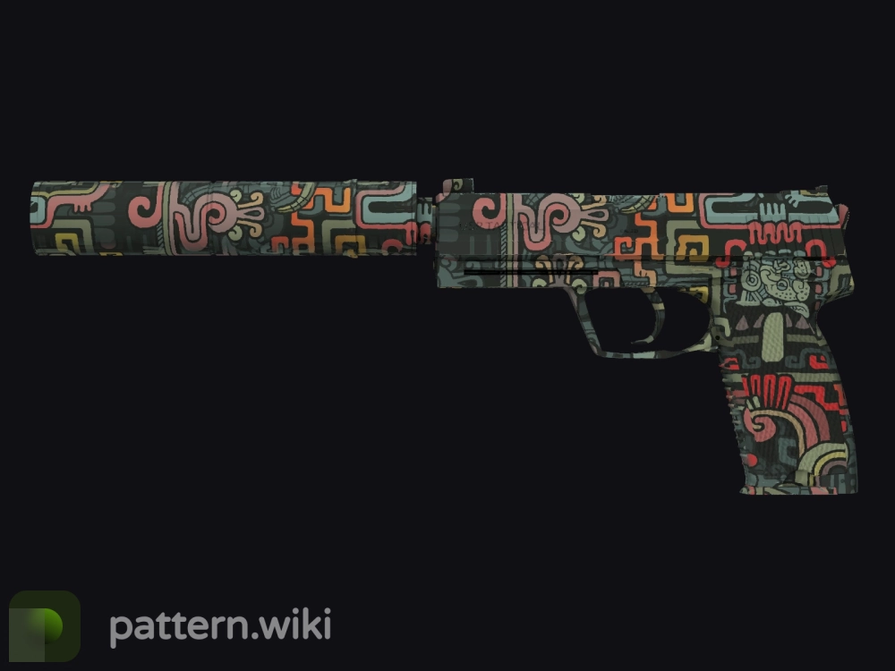 USP-S Ancient Visions seed 827