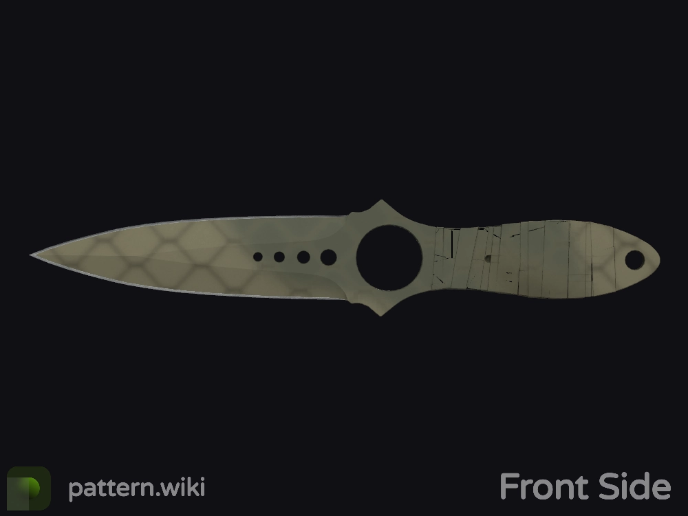 Skeleton Knife Safari Mesh seed 309