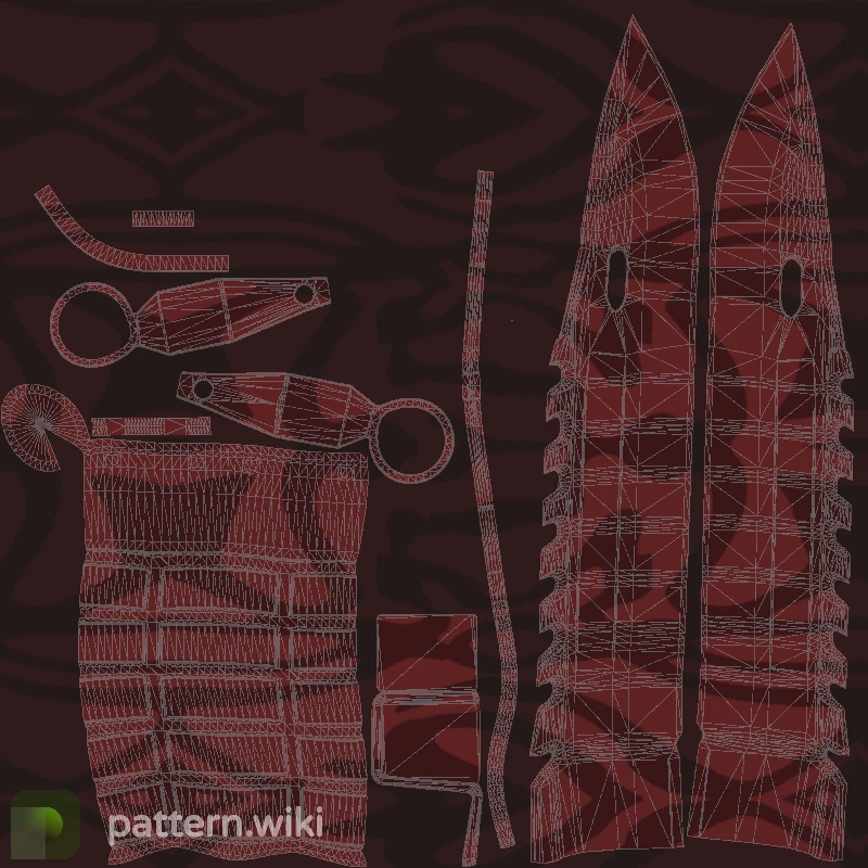 M9 Bayonet Slaughter seed 601 pattern template