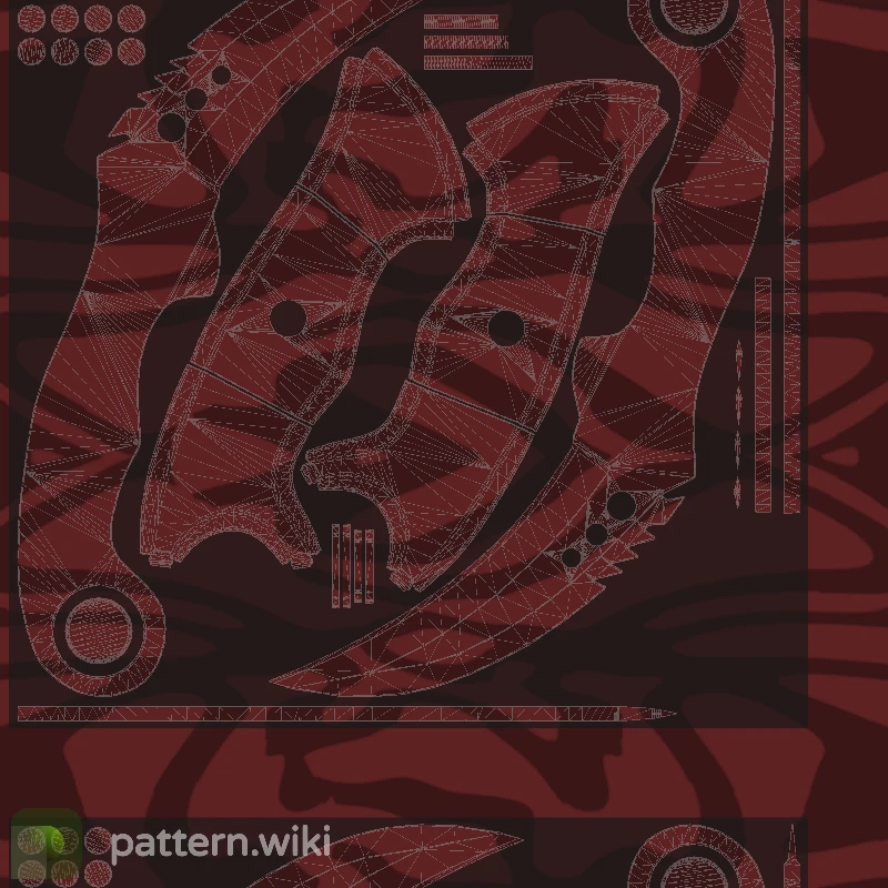 Talon Knife Slaughter seed 60 pattern template