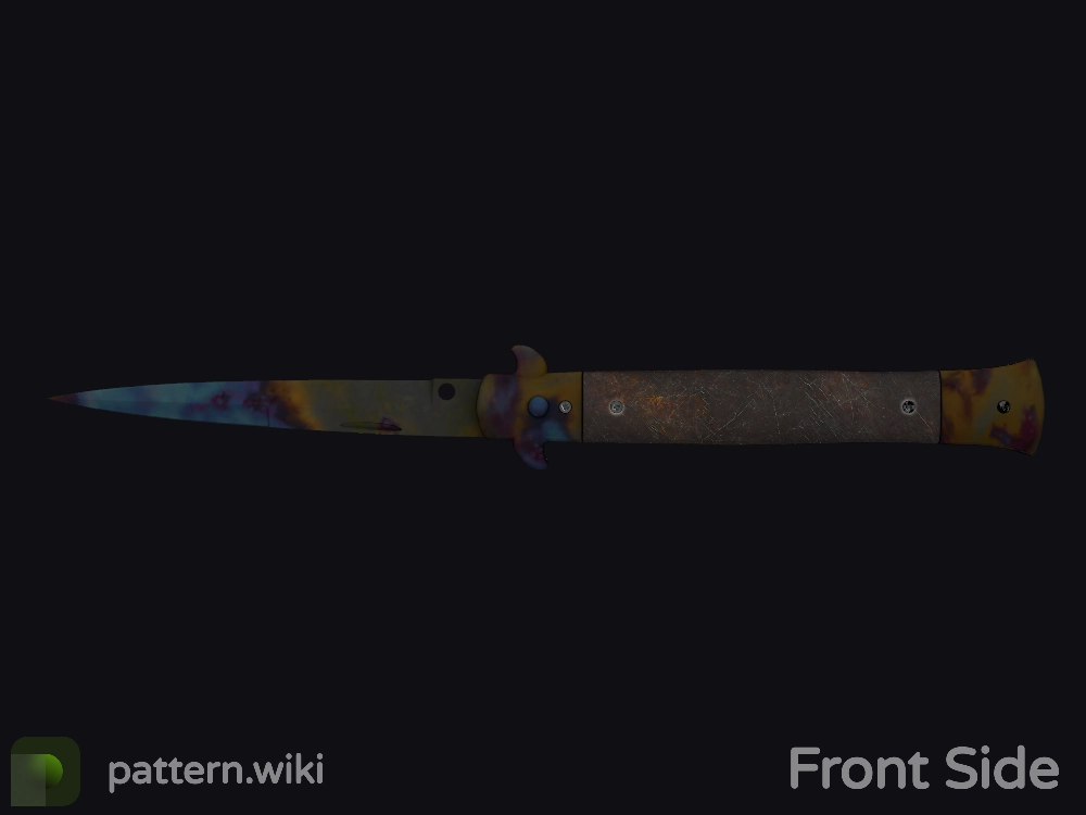 Stiletto Knife Case Hardened seed 705