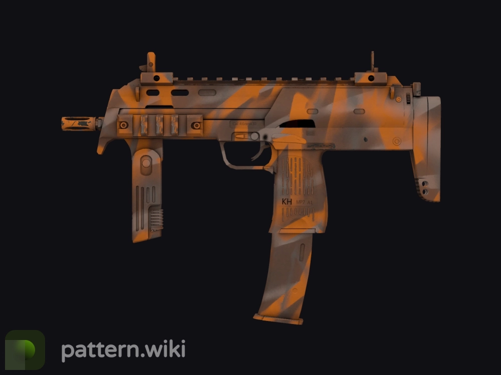 MP7 Orange Peel seed 203