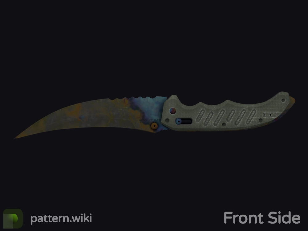 Flip Knife Case Hardened seed 324