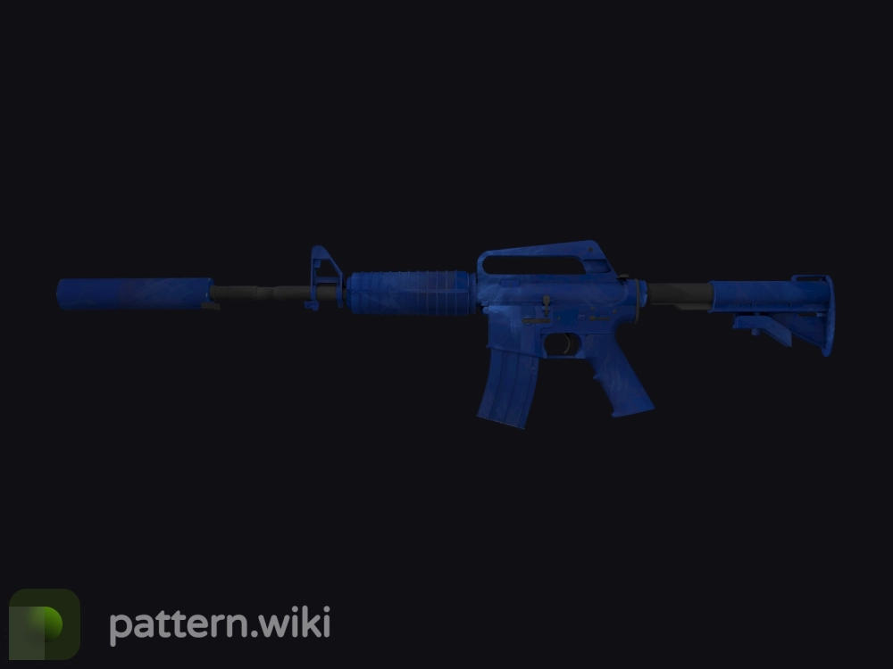 M4A1-S Blue Phosphor seed 137