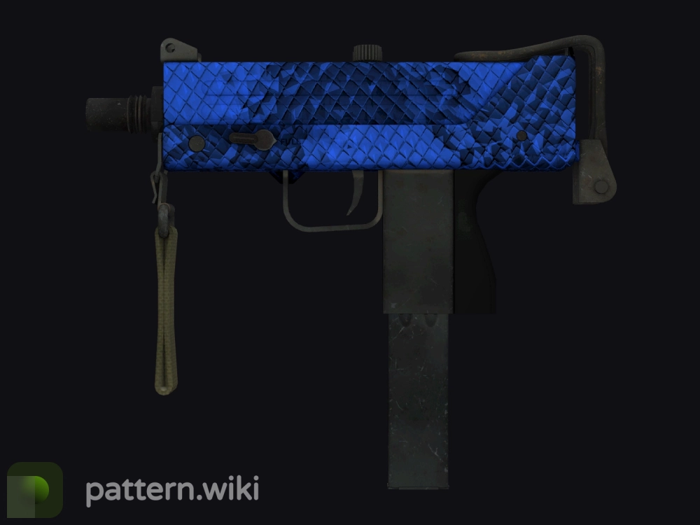 MAC-10 Lapis Gator seed 98