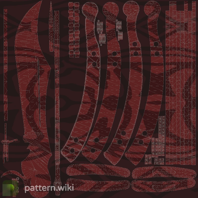 Butterfly Knife Slaughter seed 80 pattern template