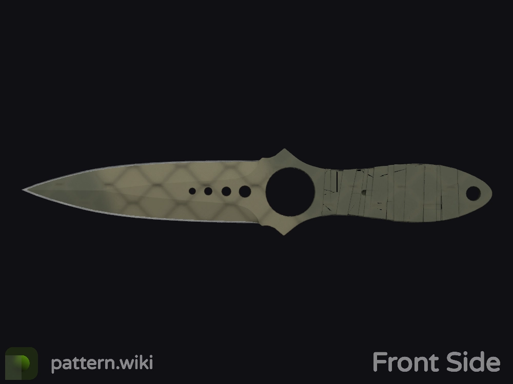 Skeleton Knife Safari Mesh seed 908