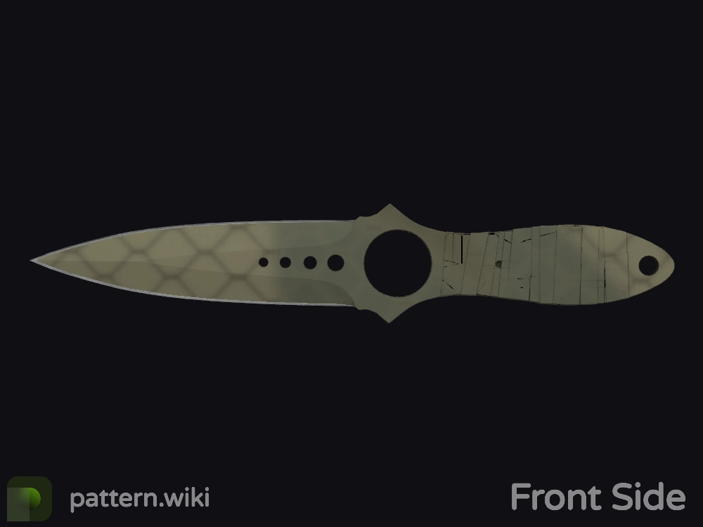 Skeleton Knife Safari Mesh seed 673