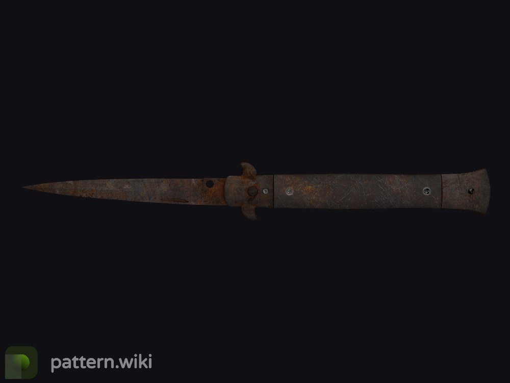 Stiletto Knife Rust Coat seed 799