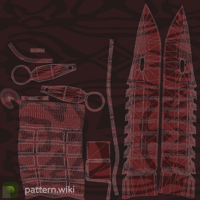 M9 Bayonet Slaughter seed 975 pattern template