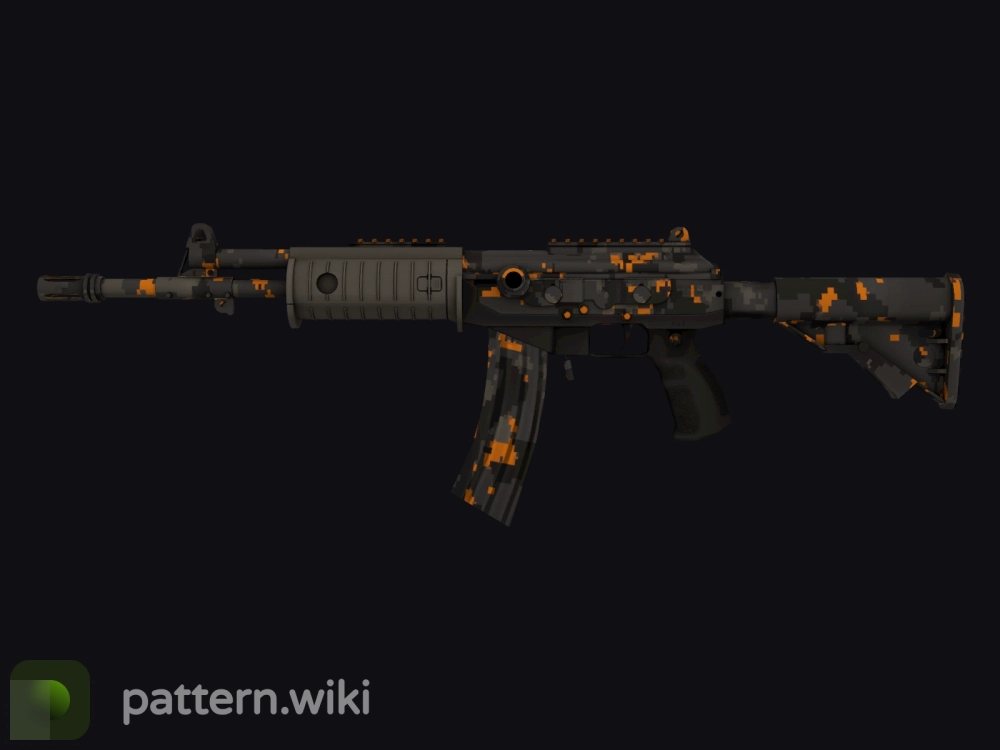 Galil AR Orange DDPAT seed 764