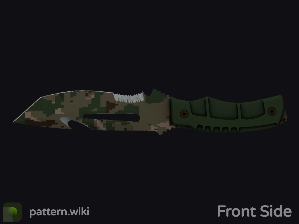 Survival Knife Forest DDPAT seed 325