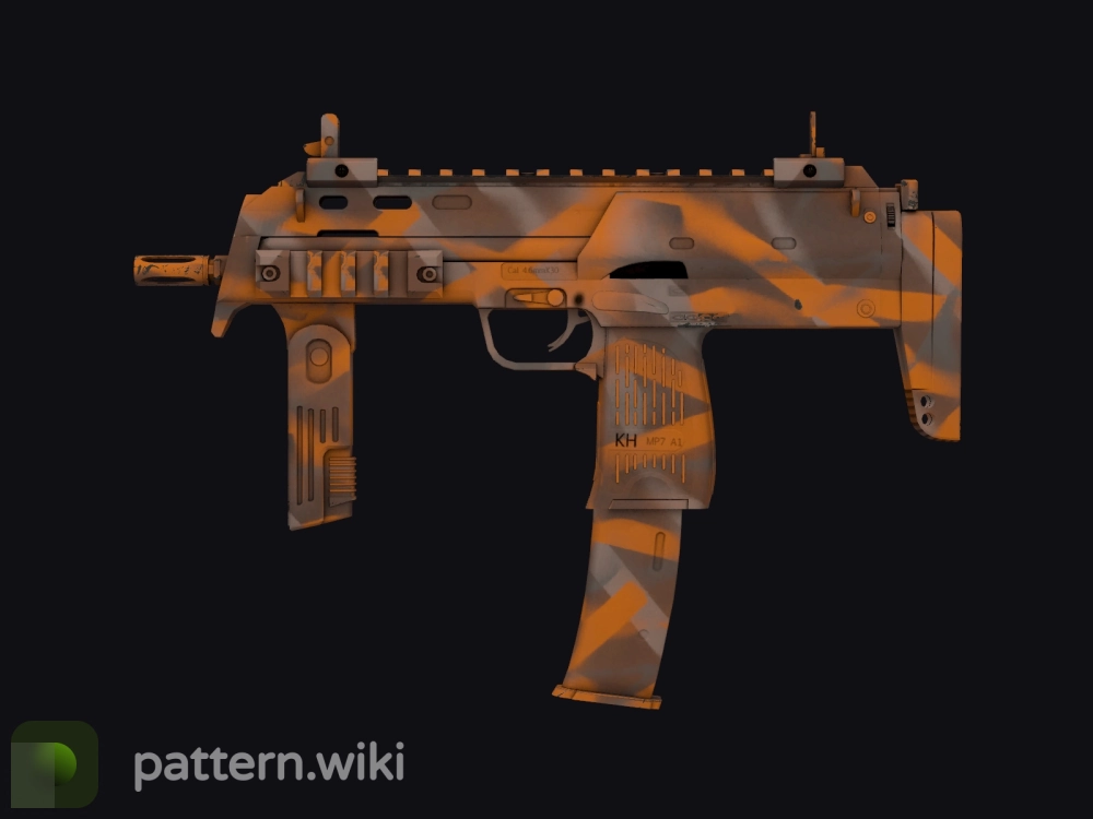 MP7 Orange Peel seed 800