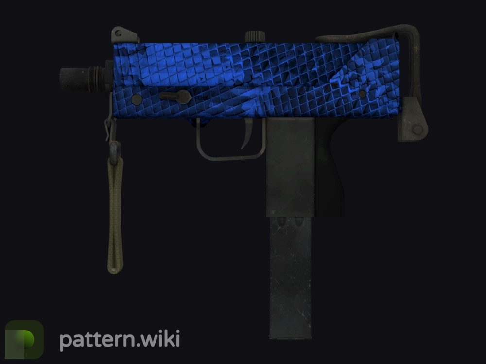 MAC-10 Lapis Gator seed 551