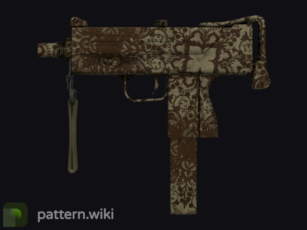 MAC-10 Sienna Damask seed 458