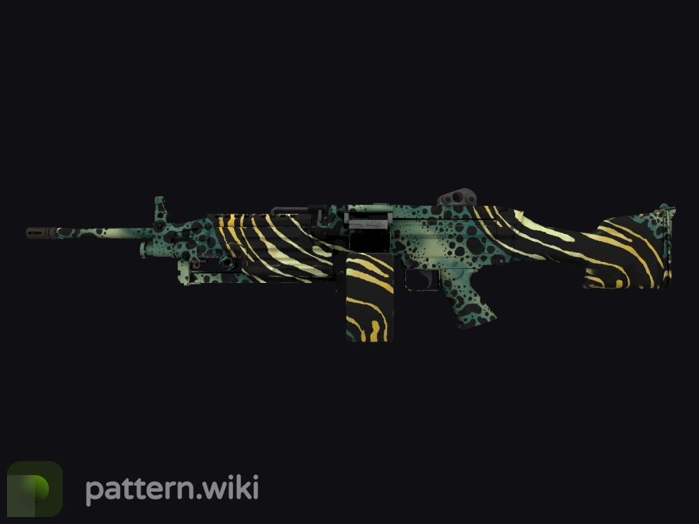 M249 Emerald Poison Dart seed 151