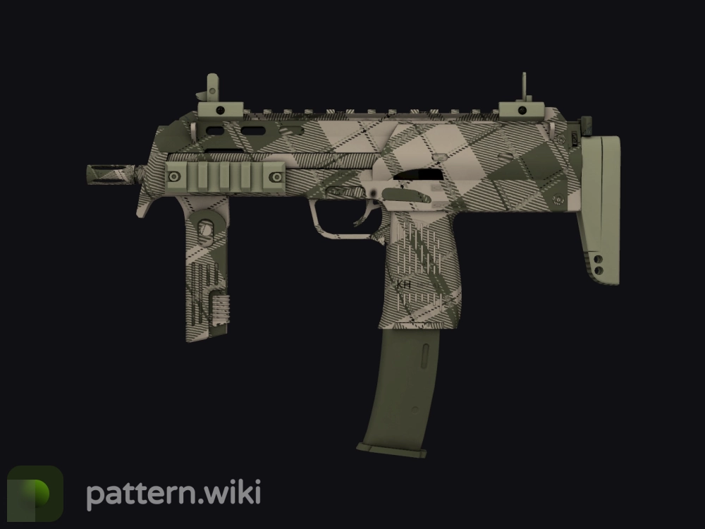 MP7 Olive Plaid seed 57