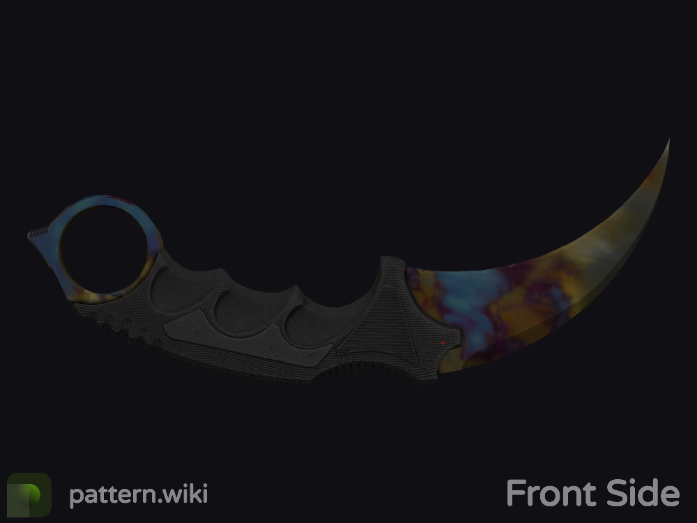 Karambit Case Hardened seed 857