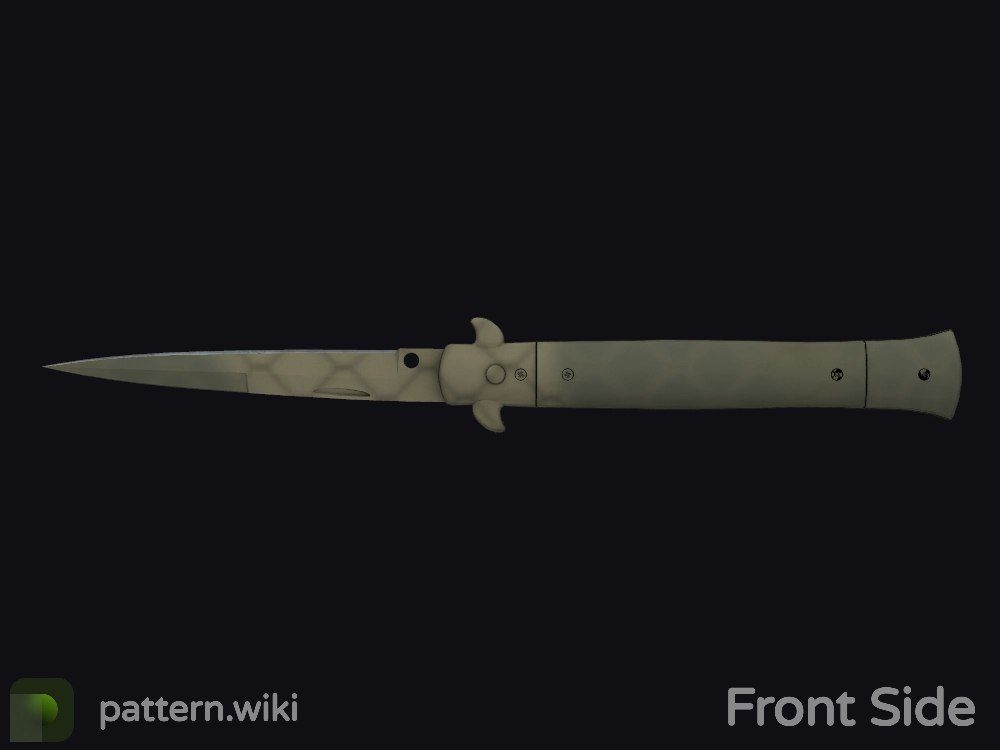 Stiletto Knife Safari Mesh seed 812