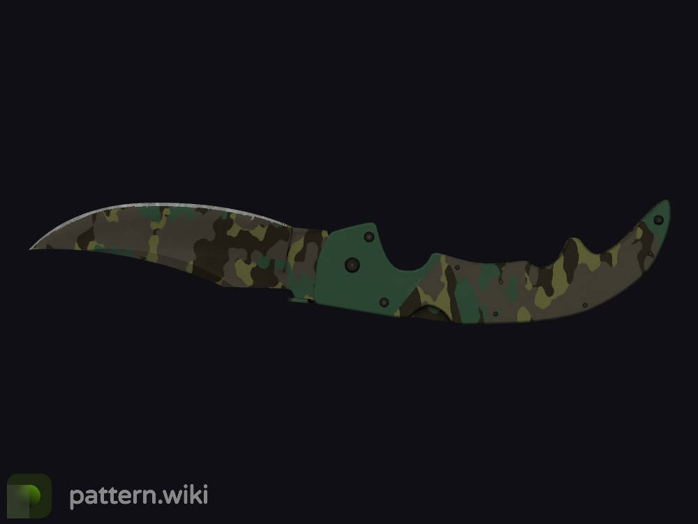 Falchion Knife Boreal Forest seed 184