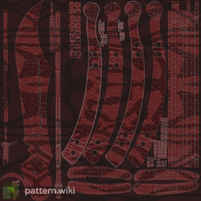 Butterfly Knife Slaughter seed 403 pattern template